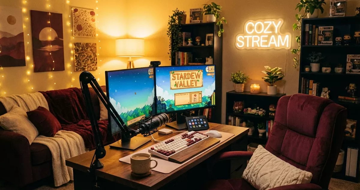 Professional streaming setup